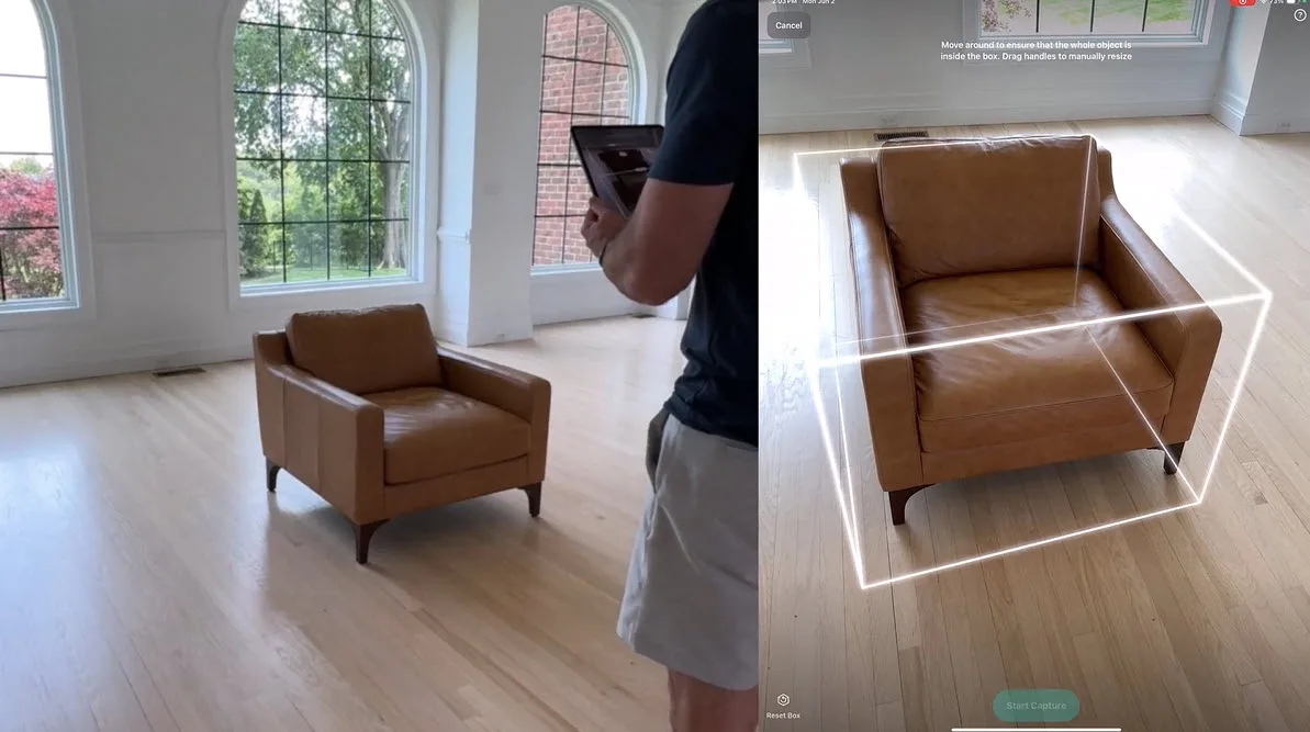 Using the KIRI Engine App, I can scan an object with LiDAR and convert to a 3D Model.