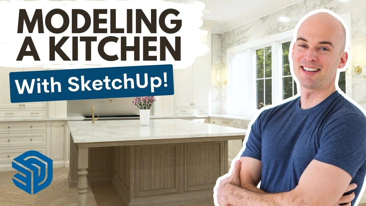How to Model a Kitchen with SketchUp
