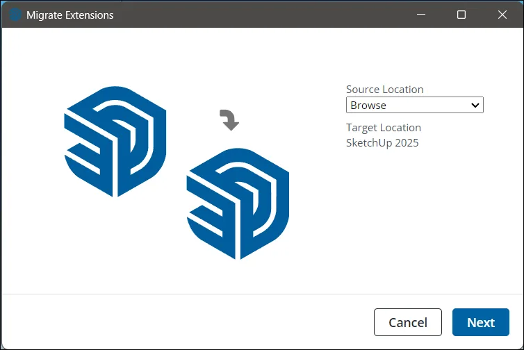 Extension Migration should make upgrading SketchUp easier!