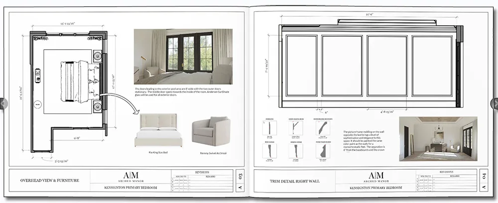 An example of a design using LayOut for client presentation.