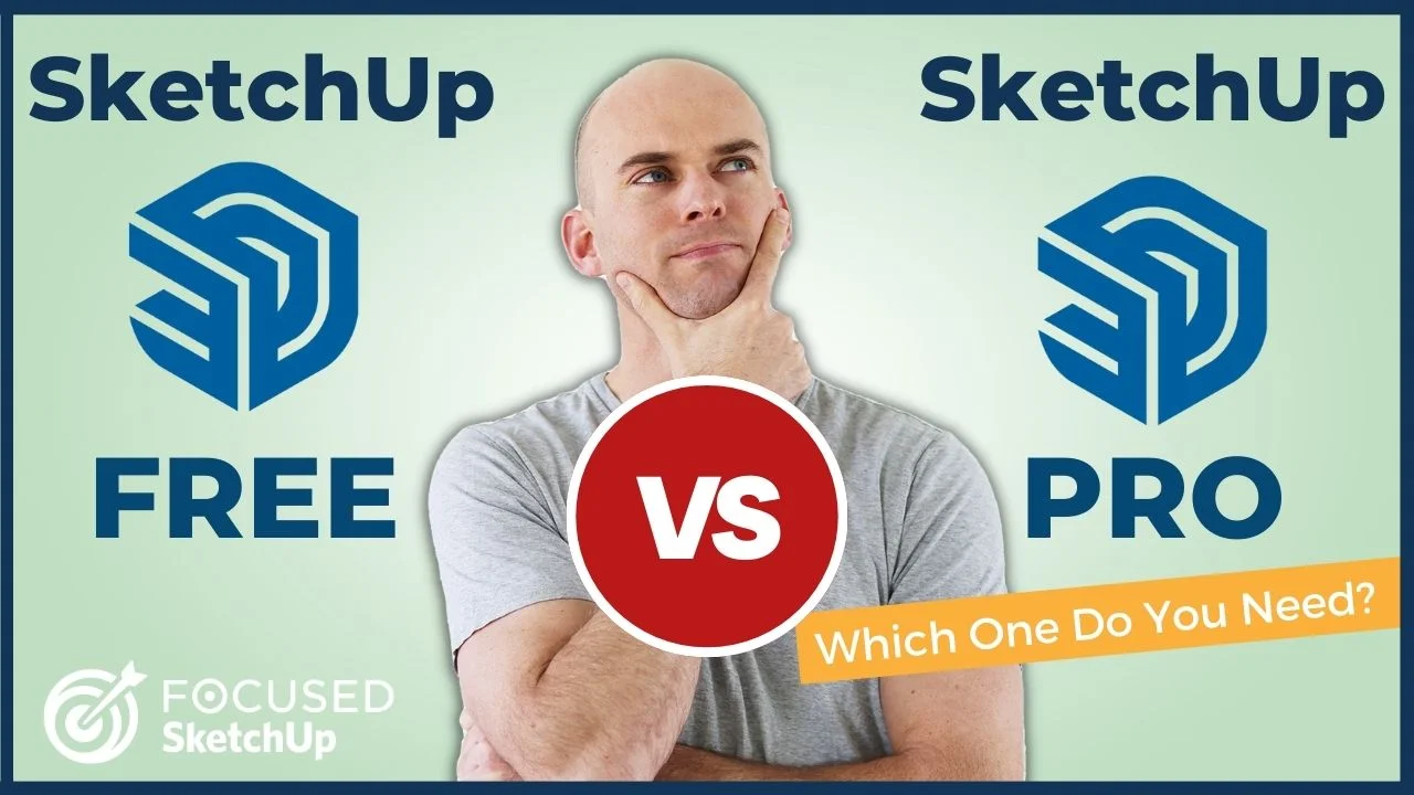 What's the difference between SketchUp Pro vs SketchUp Free?