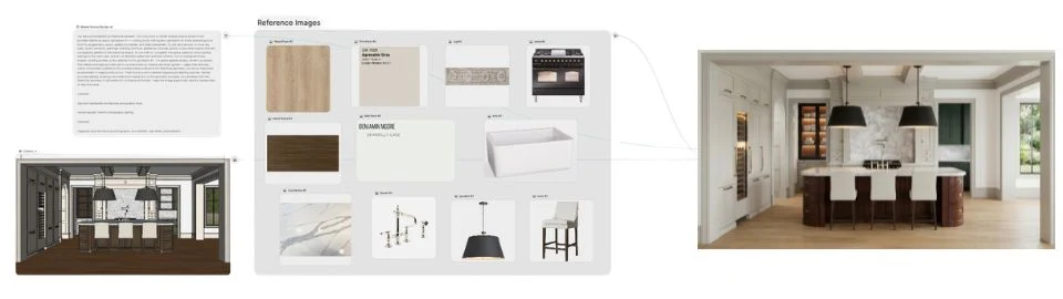 AI Workflow 3 - AI Rendering