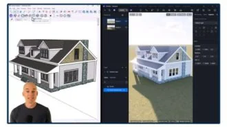 Module 6 - SketchUp LiveSync with D5 Render for a seamless round-trip workflow