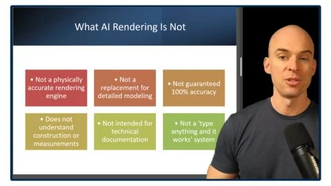 Module 1 - what AI rendering is and what it is not