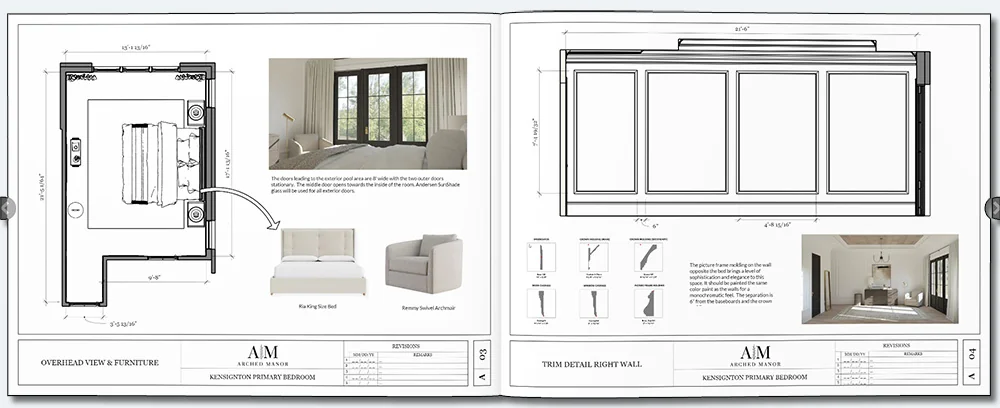 Sample design document created with the FOCUSED SketchUp workflow
