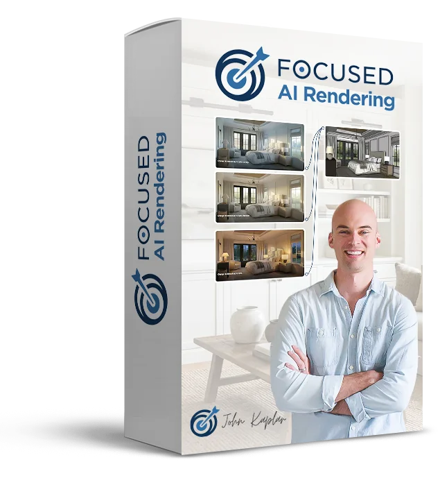 FOCUSED SketchUp AI Rendering course - photorealistic AI renders for designers