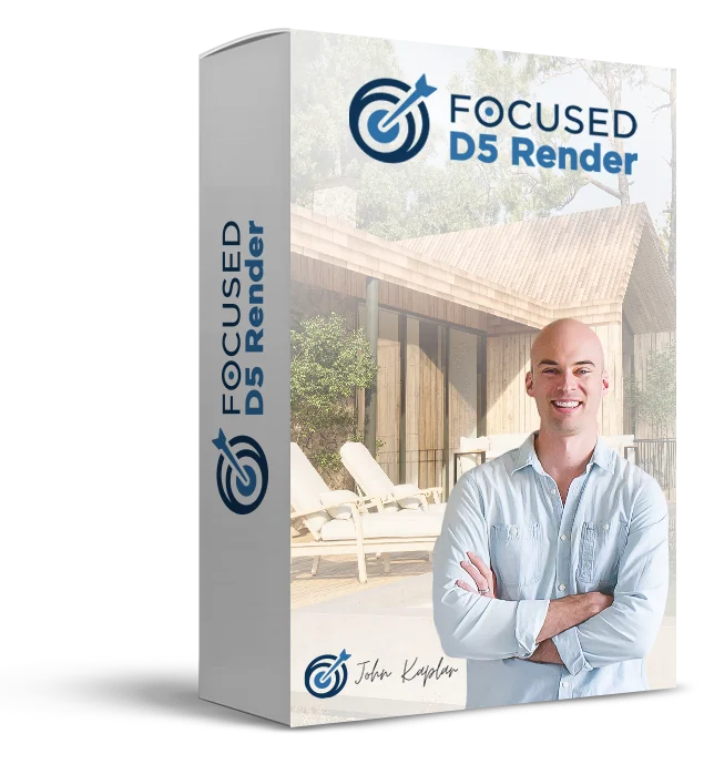 FOCUSED SketchUp D5 Render course - real-time rendering for SketchUp designers