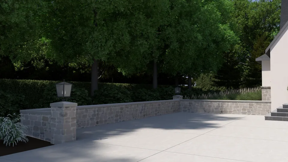 Render 10 from 7-Day SketchUp Bootcamp for Landscaping, Pools & Patios