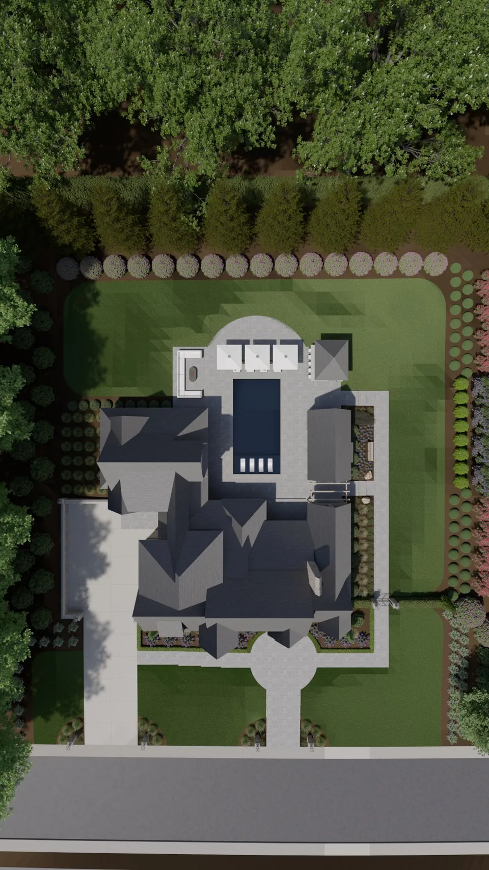 Render 17 from 7-Day SketchUp Bootcamp for Landscaping, Pools & Patios