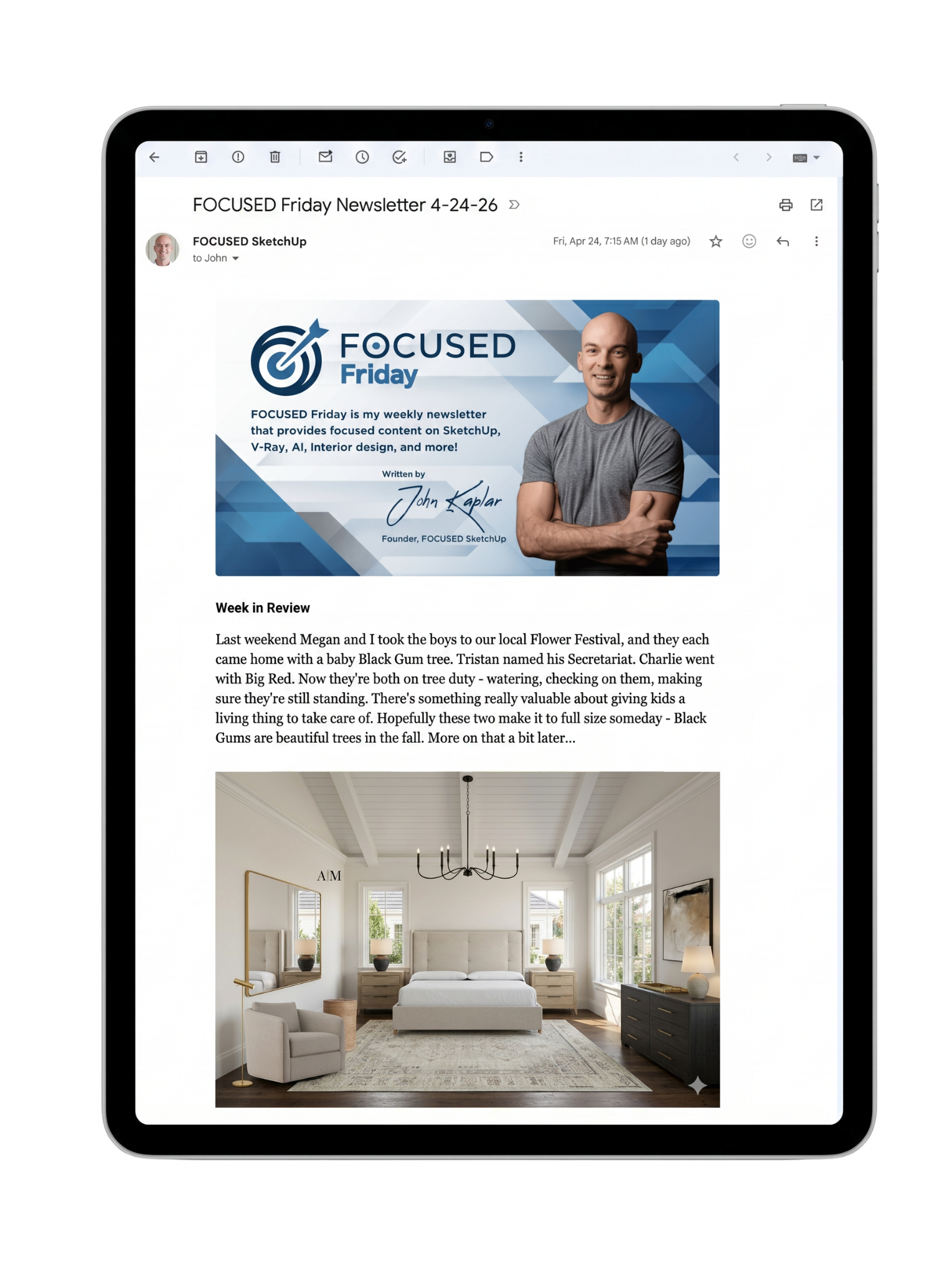 Subscribe to the FOCUSED Friday newsletter