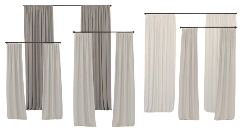 FOCUSED 3D Library Curtains category preview