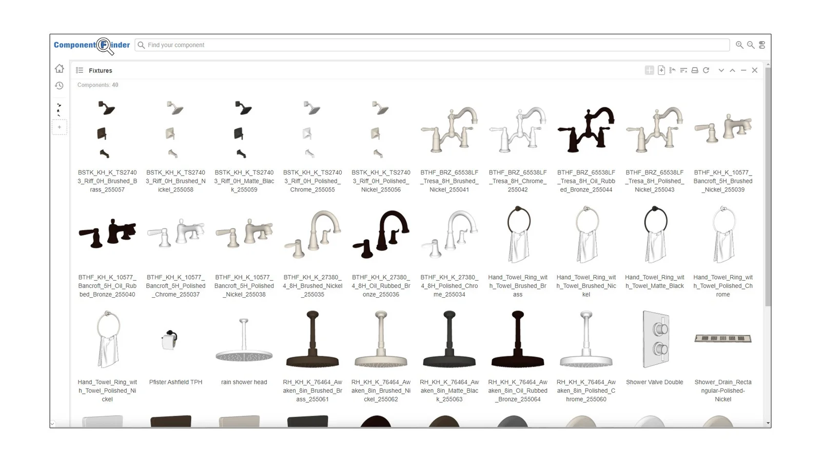 Bathroom Fixtures Pack - render 1