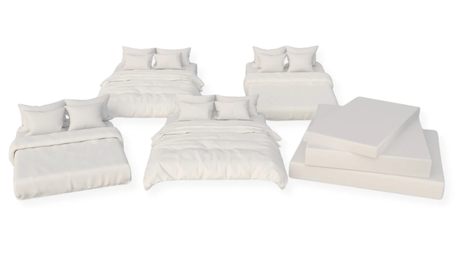 Bedding and Mattress Pack cover render