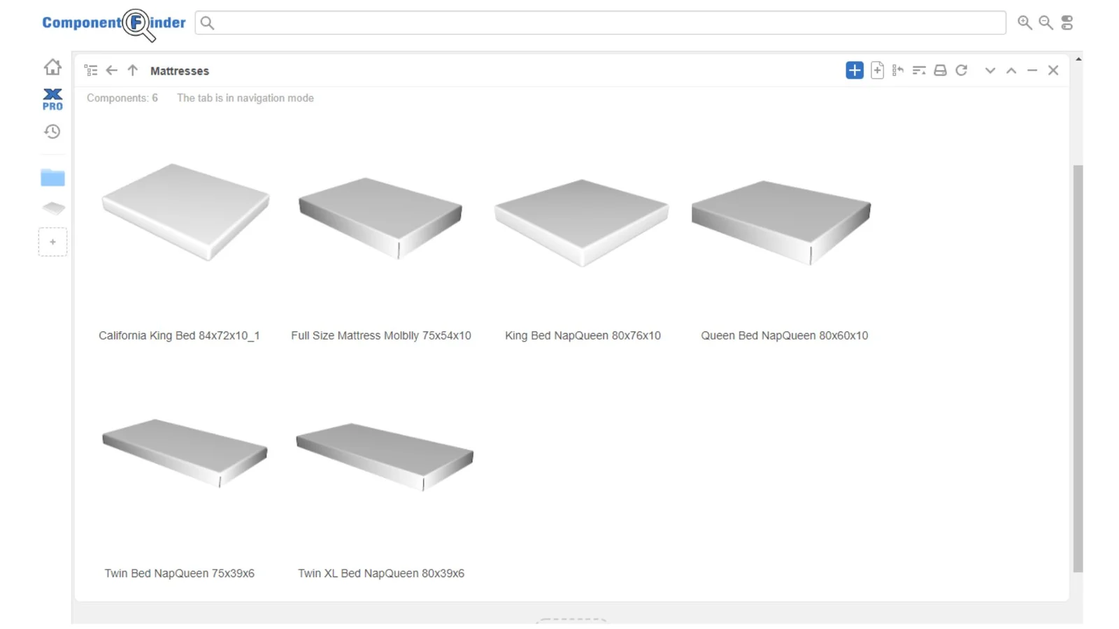 Bedding and Mattress Pack - render 1