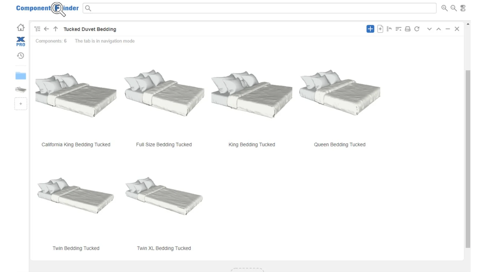 Bedding and Mattress Pack - render 2