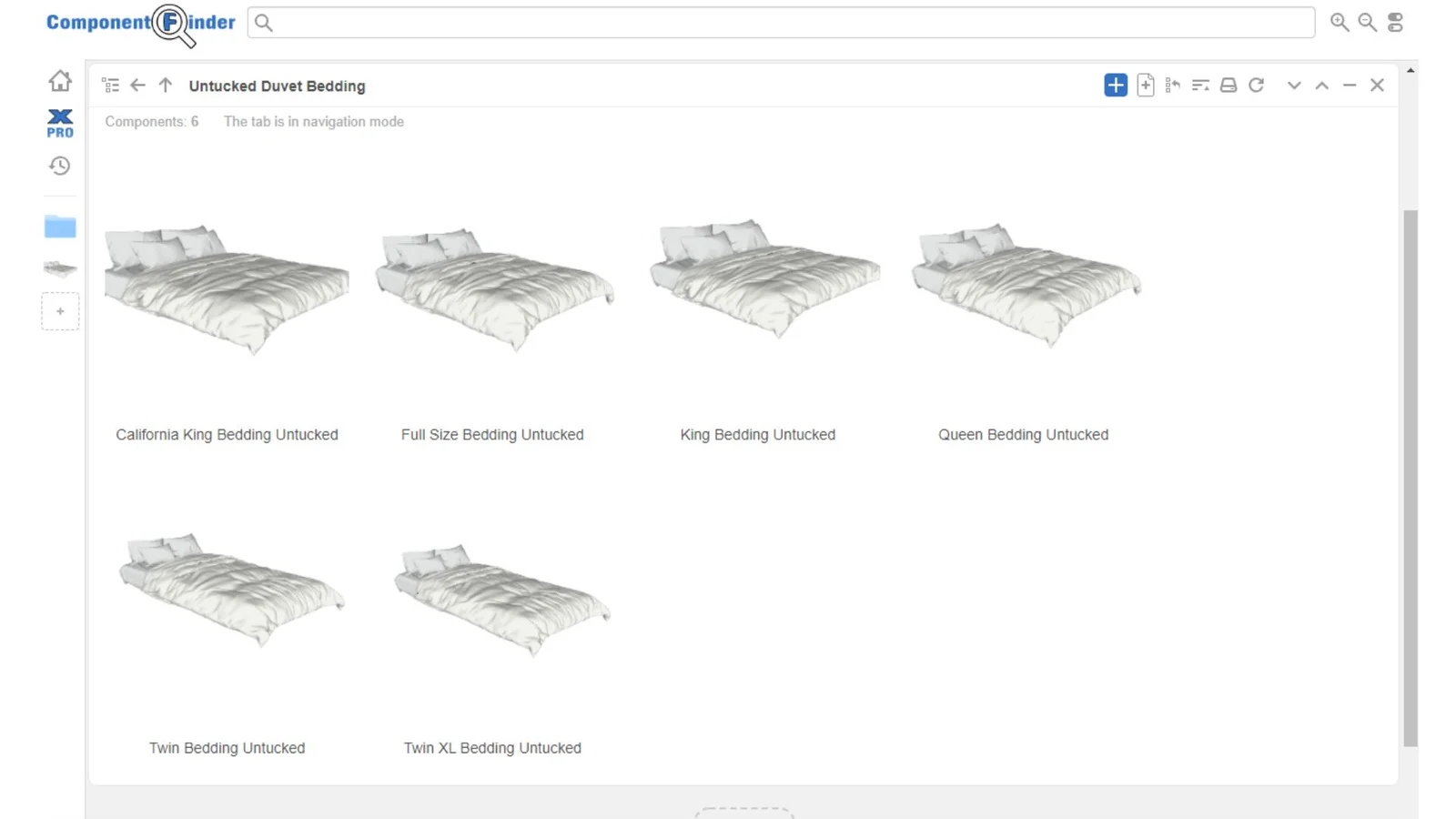 Bedding and Mattress Pack - render 3