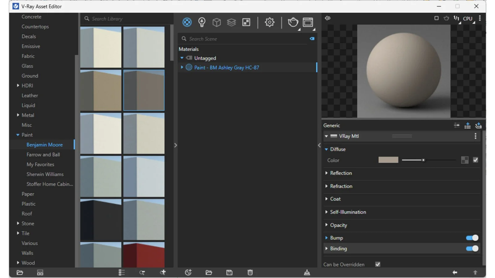 Benjamin Moore Paint Pack - render 1