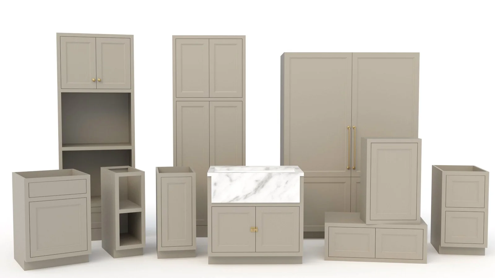 Inset Edgewater Cabinet Pack cover render