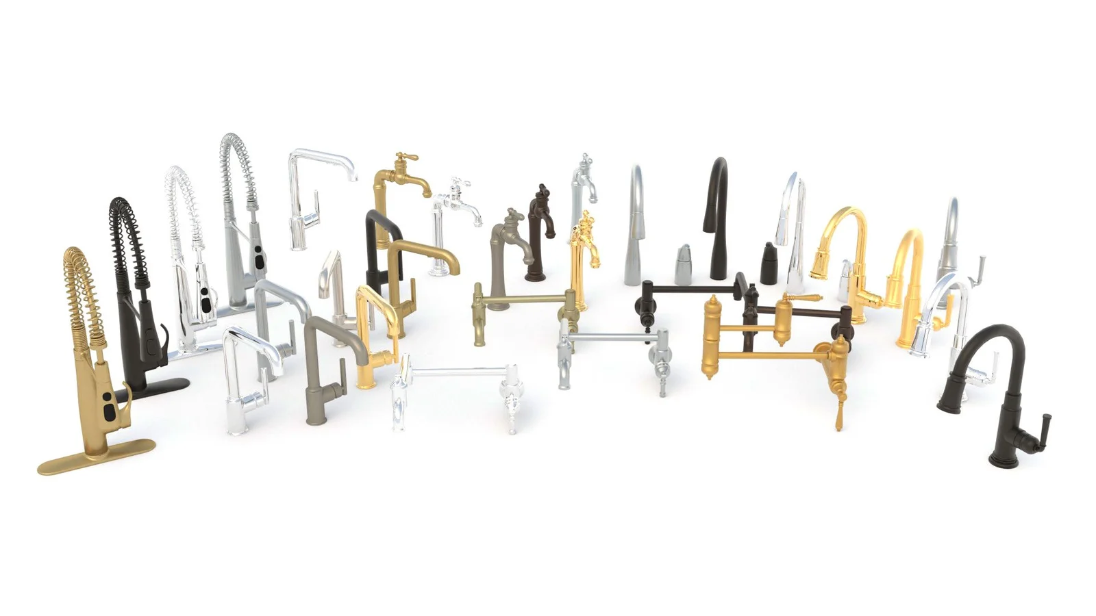 Kitchen Fixtures Pack cover render