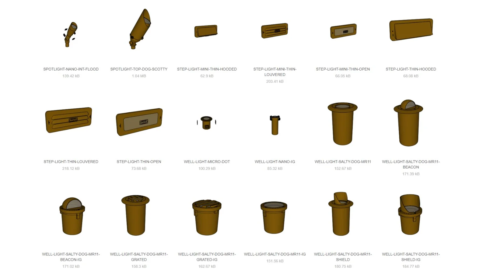 Landscape Lighting Pack - render 3