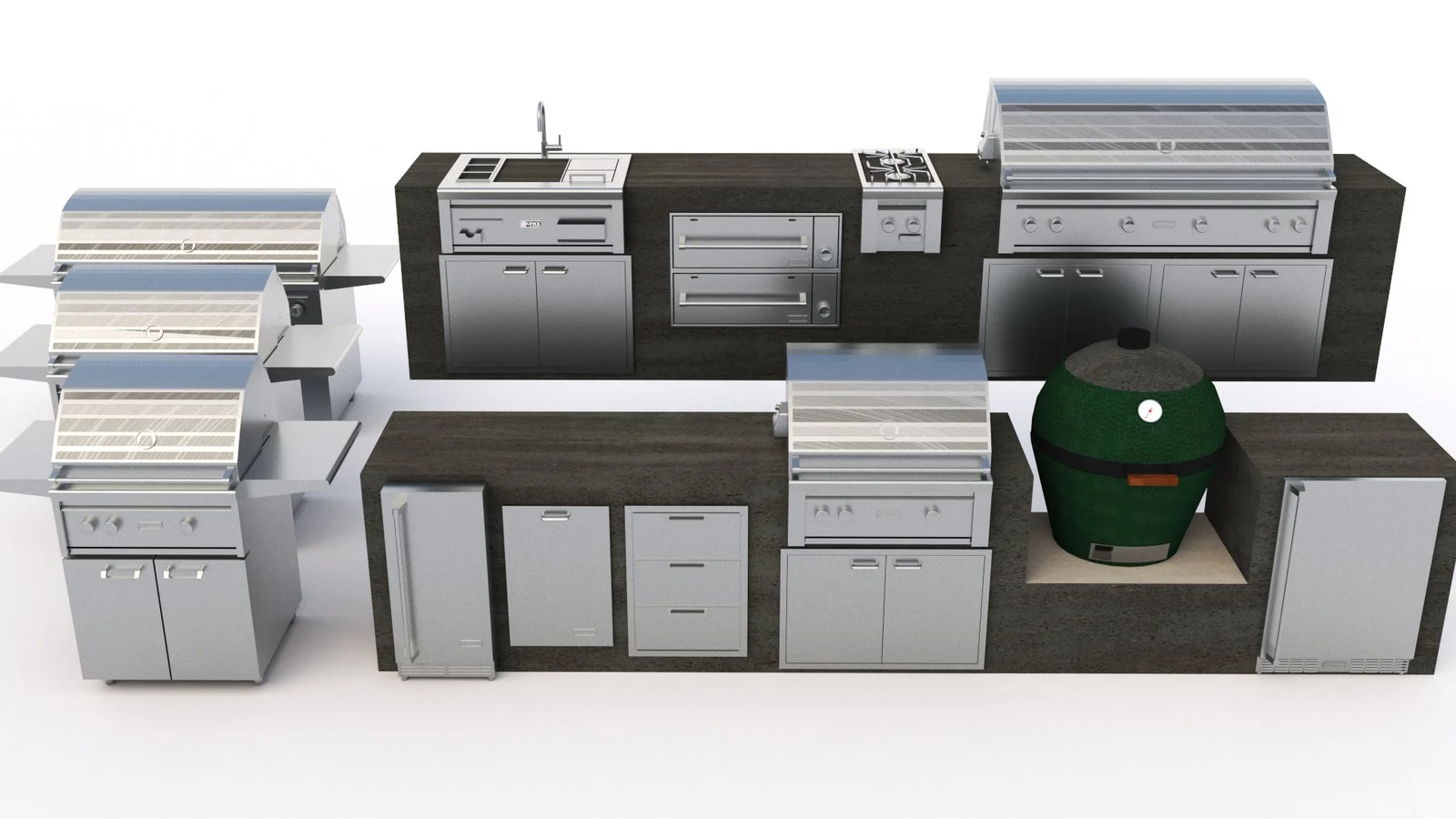 Outdoor Kitchen Pack cover render