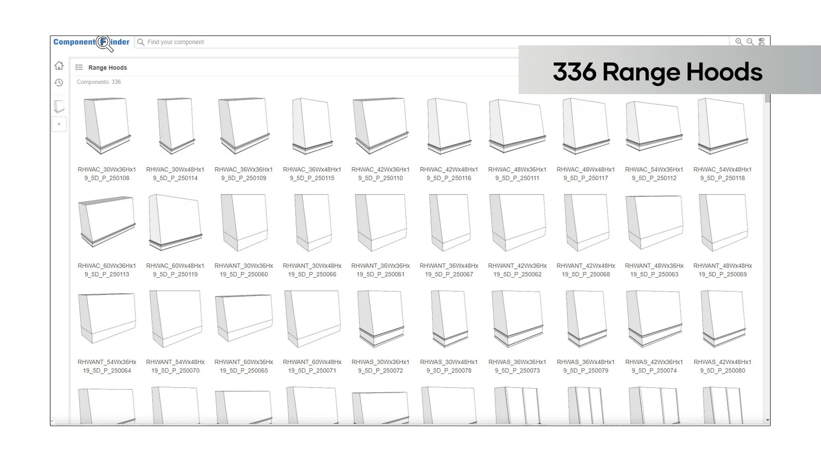 Range Hood Pack - render 1