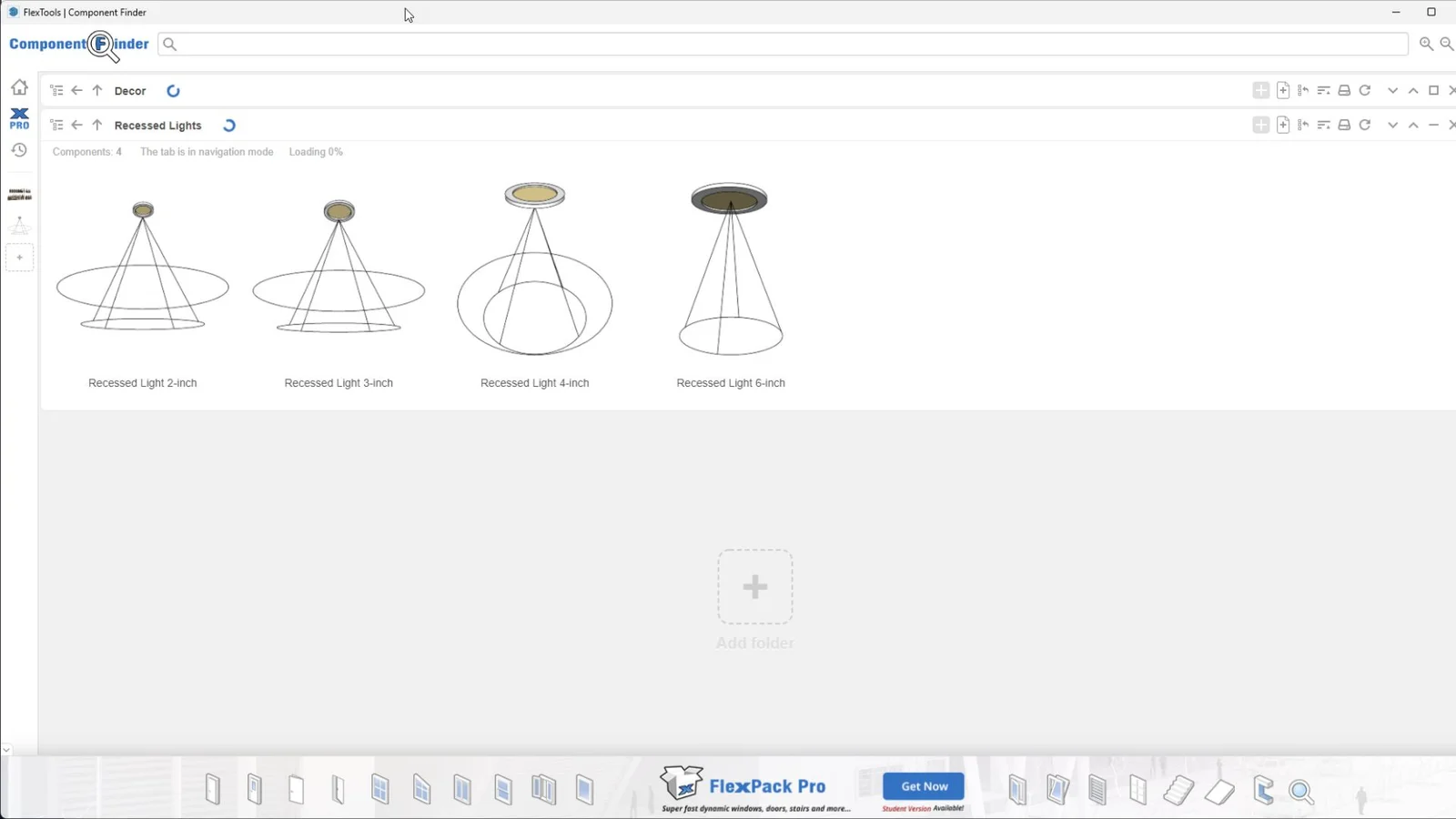 Recessed Light Pack - render 1