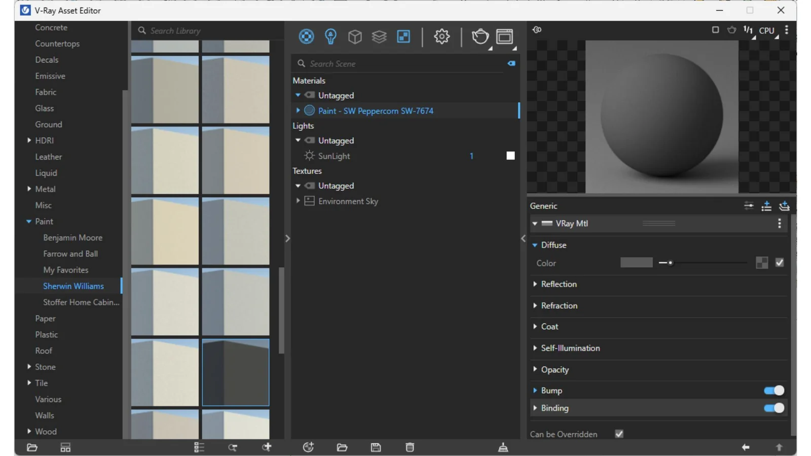 Sherwin Williams Paint Pack - render 1
