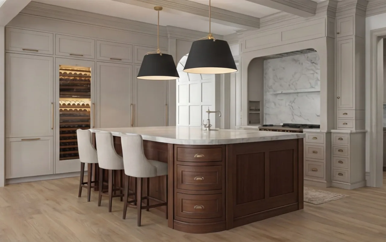 FOCUSED SketchUp + AI render example